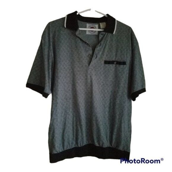 Easy Knit Black, Gray and White with Banded Waist - Picture 1 of 6